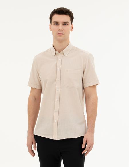 پیراهن آستین کوتاه مردانه پیر کاردین
