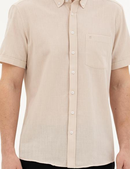 پیراهن آستین کوتاه مردانه پیر کاردین