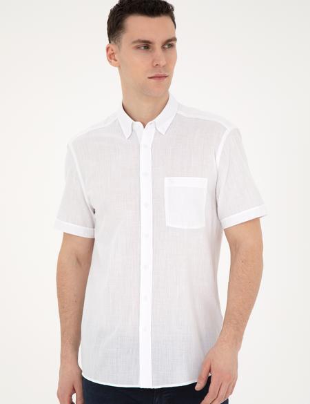 پیراهن آستین کوتاه مردانه پیر کاردین