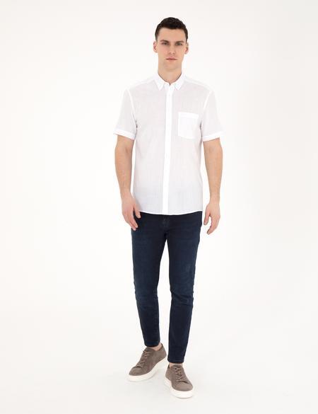 پیراهن آستین کوتاه مردانه پیر کاردین