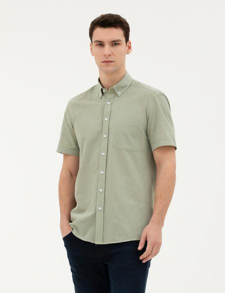 پیراهن آستین کوتاه مردانه پیر کاردین