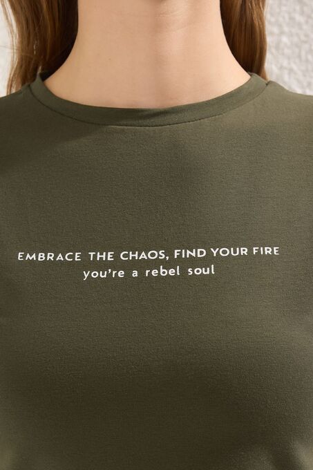 تی شرت آستین کوتاه زنانه  ترندیول  میلا