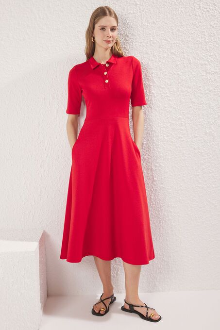 پیراهن روزمره زنانه  ترندیول  میلا