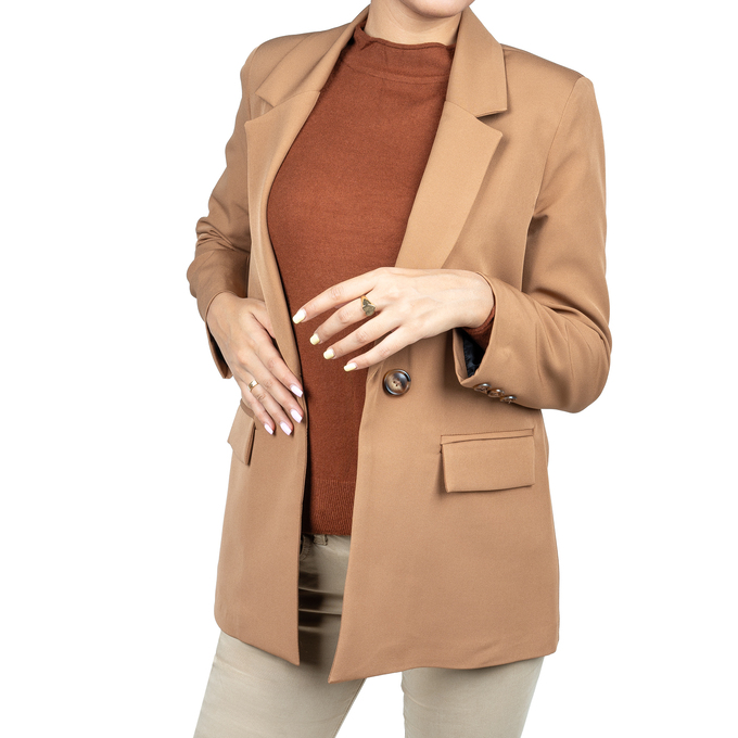 کت قهوه ای کت زنانه فلاویا