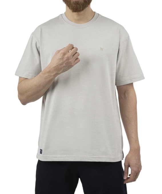 تی شرت آستین کوتاه نقره ای تی شرت آستین کوتاه مردانه وینترهارت