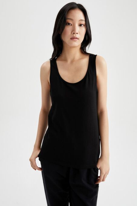 تاپ تمام تنه سیاه تاپ تمام تنه زنانه دیفکتو