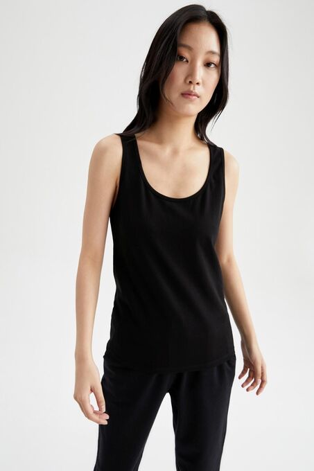 تاپ تمام تنه سیاه تاپ تمام تنه زنانه دیفکتو