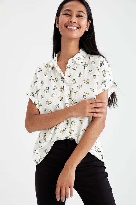 پیراهن آستین کوتاه زنانه دیفکتو