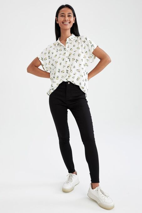 پیراهن آستین کوتاه زنانه دیفکتو