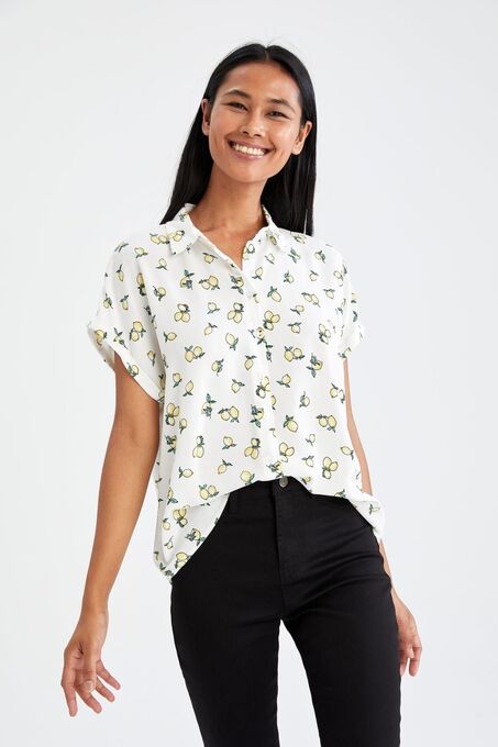 پیراهن آستین کوتاه زنانه دیفکتو