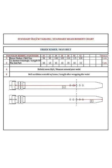 کمربند رسمی مردانه دیفکتو