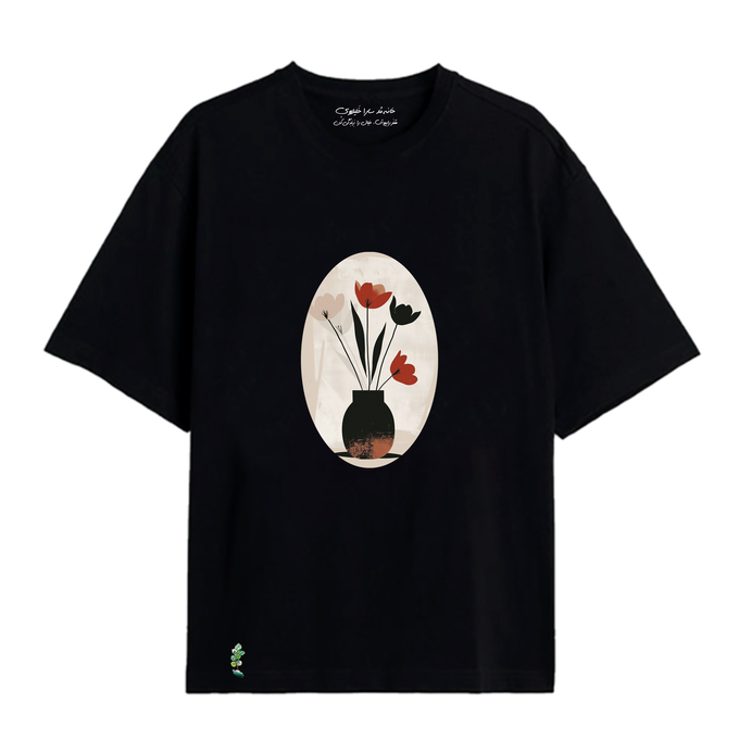 تی شرت آستین کوتاه زنانه سارا خلیلاوی