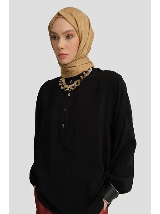 بلوز سیاه بلوز زنانه ال سی وایکیکی