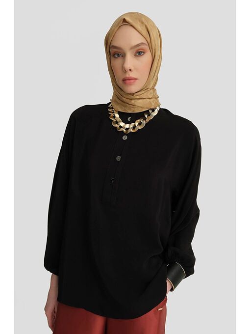 بلوز سیاه بلوز زنانه ال سی وایکیکی
