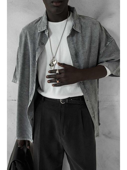 پیراهن آستین کوتاه مردانه ال سی وایکیکی