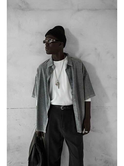 پیراهن آستین کوتاه مردانه ال سی وایکیکی