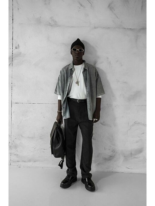 پیراهن آستین کوتاه مردانه ال سی وایکیکی