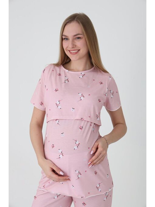 پیراهن بارداری صورتی پیراهن بارداری زنانه ال سی وایکیکی