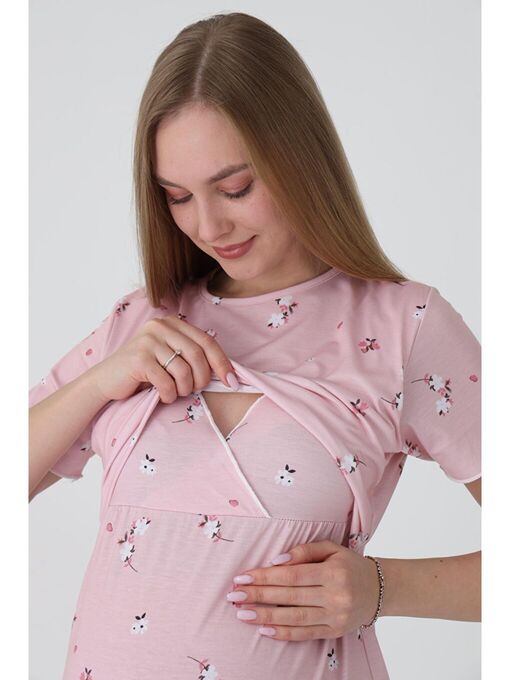 پیراهن بارداری صورتی پیراهن بارداری زنانه ال سی وایکیکی