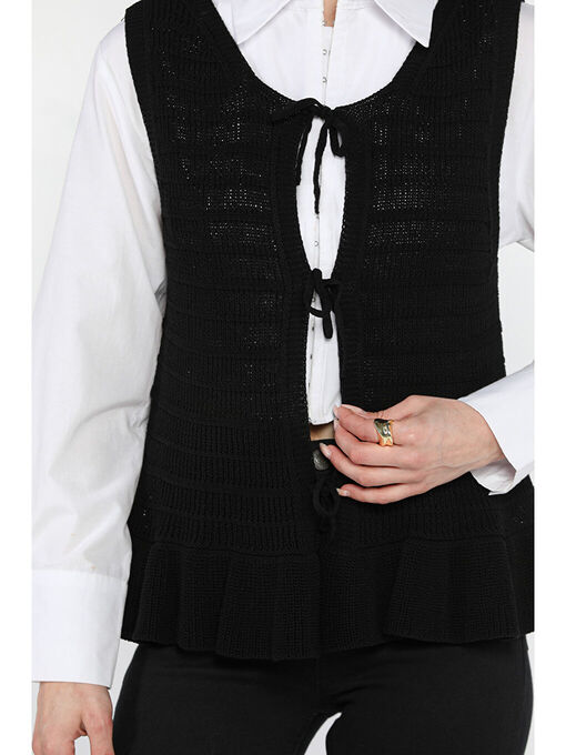 جلیقه رسمی سیاه جلیقه رسمی زنانه ال سی وایکیکی