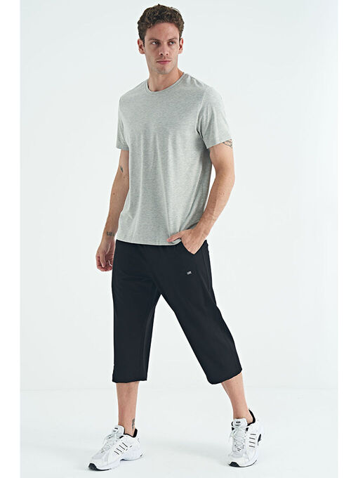 تی شرت آستین کوتاه طوسی تی شرت آستین کوتاه مردانه ال سی وایکیکی