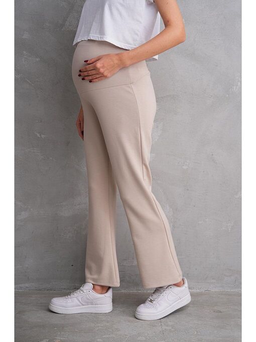 شلوار بارداری کرم شلوار بارداری زنانه ال سی وایکیکی