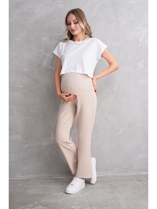 شلوار بارداری کرم شلوار بارداری زنانه ال سی وایکیکی