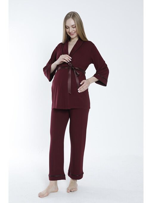 پیراهن بارداری زرشکی پیراهن بارداری زنانه ال سی وایکیکی