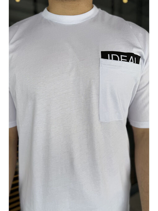 تی شرت آستین کوتاه سفید تی شرت آستین کوتاه مردانه ال سی وایکیکی