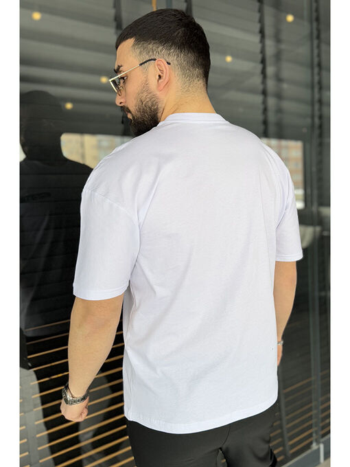 تی شرت آستین کوتاه سفید تی شرت آستین کوتاه مردانه ال سی وایکیکی