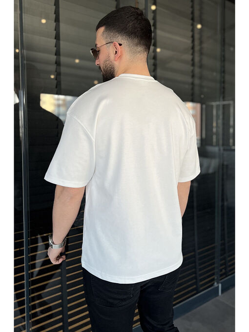 تی شرت آستین کوتاه سفید تی شرت آستین کوتاه مردانه ال سی وایکیکی