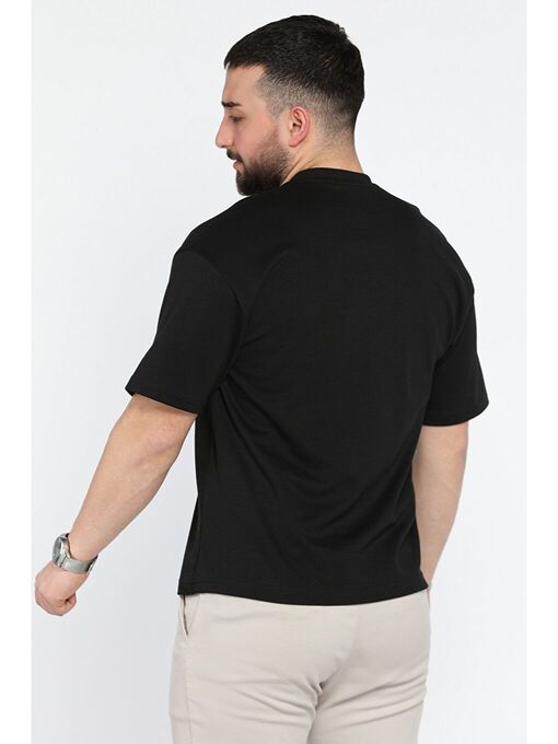 تی شرت آستین کوتاه سیاه تی شرت آستین کوتاه مردانه ال سی وایکیکی