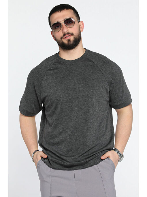 تی شرت آستین کوتاه طوسی تی شرت آستین کوتاه مردانه ال سی وایکیکی