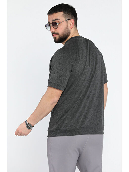 تی شرت آستین کوتاه طوسی تی شرت آستین کوتاه مردانه ال سی وایکیکی