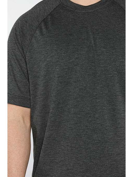 تی شرت آستین کوتاه طوسی تی شرت آستین کوتاه مردانه ال سی وایکیکی