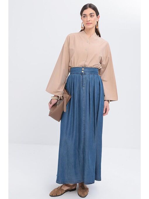 دامن بلند زنانه ال سی وایکیکی