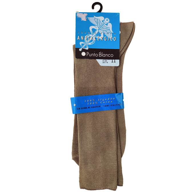جوراب ساق بلند قهوه ای جوراب ساق بلند مردانه پونتو بلانکو