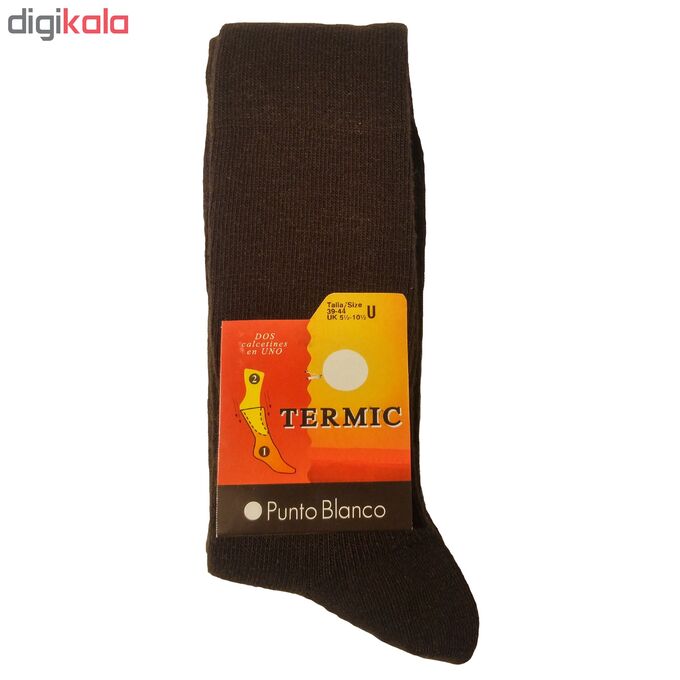 جوراب ساق بلند مردانه پونتو بلانکو