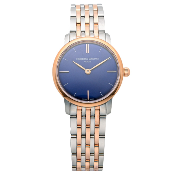 ساعت مچی عقربه ای نقره ای ساعت مچی عقربه ای زنانه  فردریک کنستانت