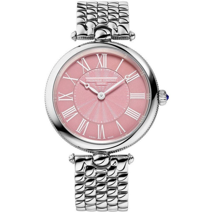ساعت مچی عقربه ای نقره ای ساعت مچی عقربه ای زنانه  فردریک کنستانت