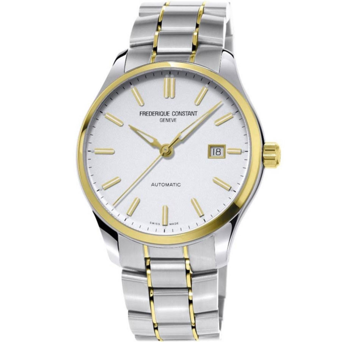 ساعت مچی عقربه ای نقره ای ساعت مچی عقربه ای مردانه  فردریک کنستانت