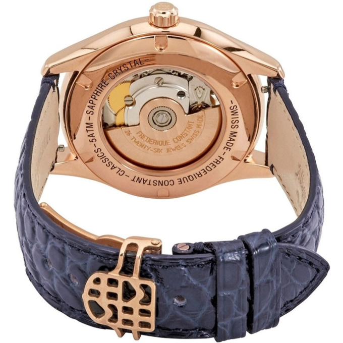 ساعت مچی عقربه ای سرمه ای ساعت مچی عقربه ای زنانه  فردریک کنستانت