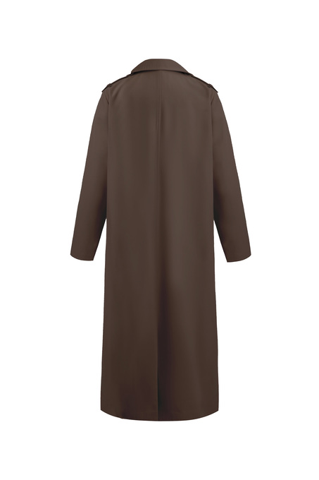 بارانی قهوه ای بارانی زنانه کالین