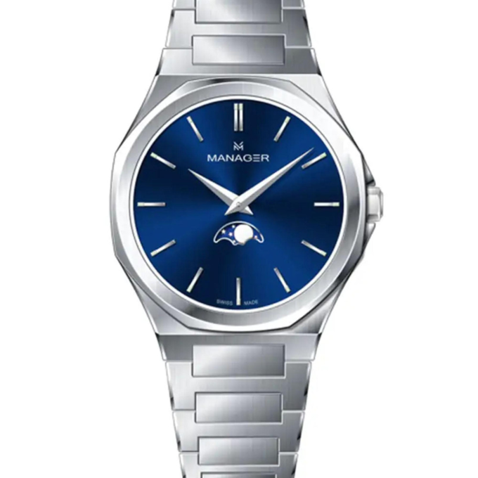 ساعت مچی عقربه ای مردانه منیجر