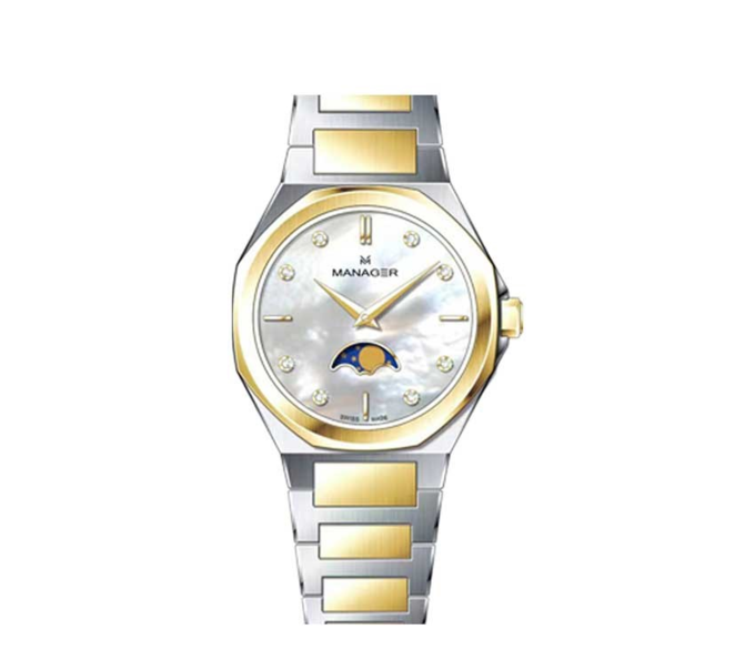 ساعت مچی عقربه ای زنانه منیجر