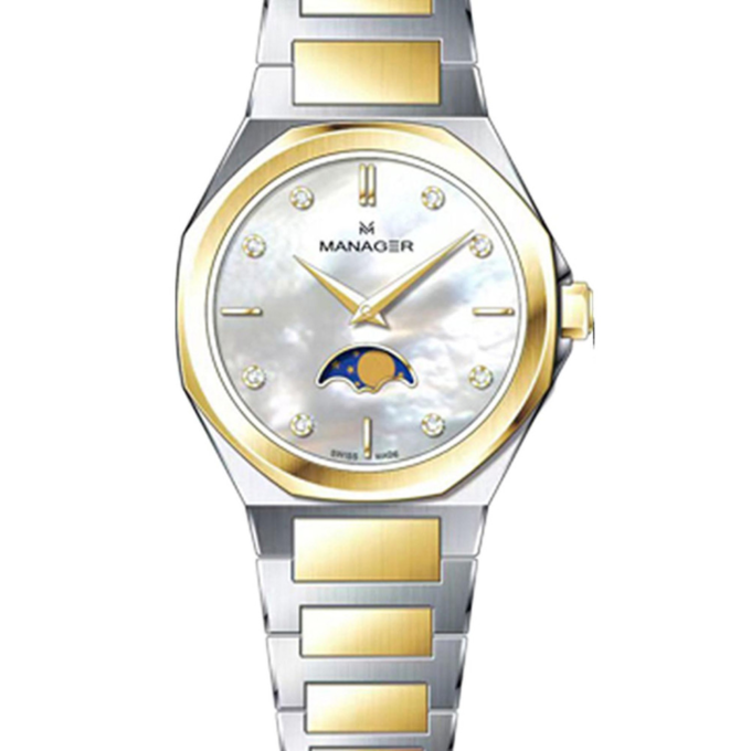 ساعت مچی عقربه ای زنانه منیجر
