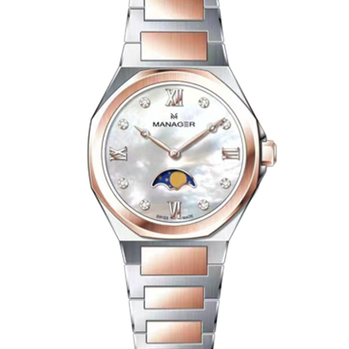 ساعت مچی عقربه ای زنانه منیجر