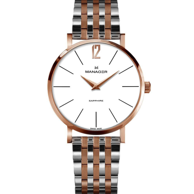 ساعت مچی عقربه ای مردانه منیجر