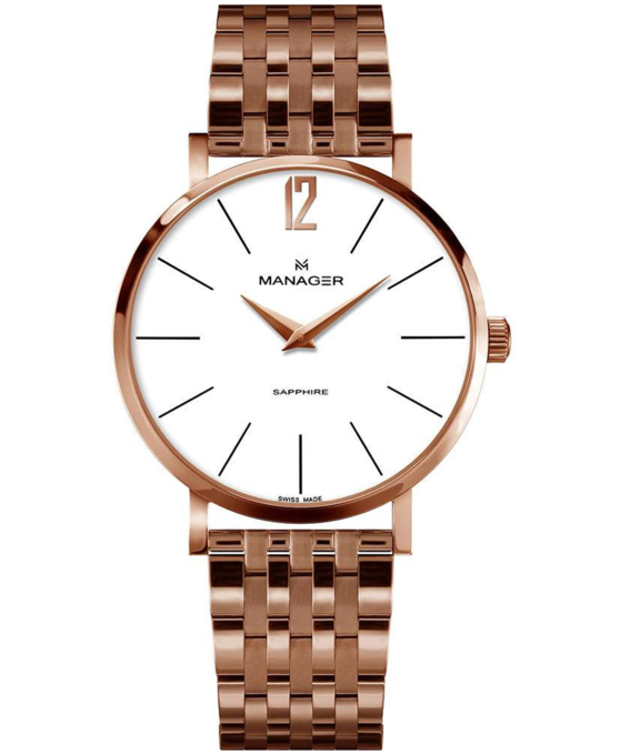 ساعت مچی عقربه ای مردانه منیجر