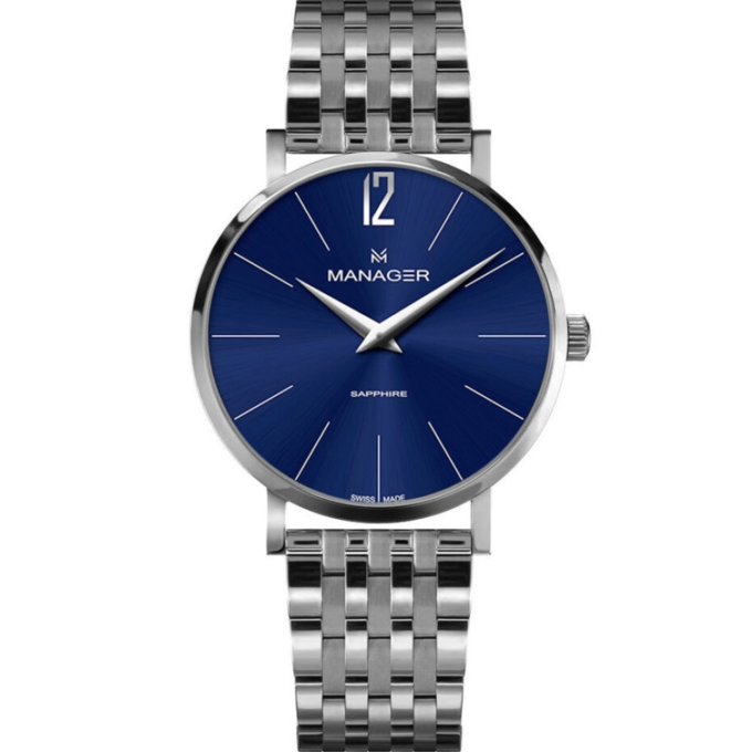 ساعت مچی عقربه ای مردانه منیجر